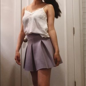 Tucker Tate gray skirt